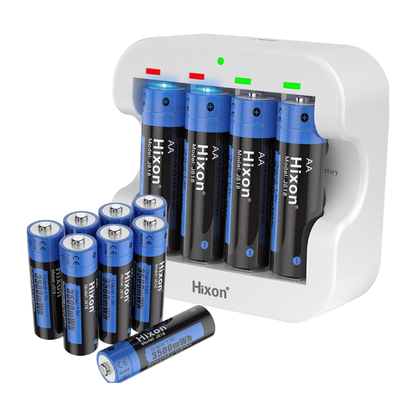 Rechargeable Lithium 1.5V Batteries